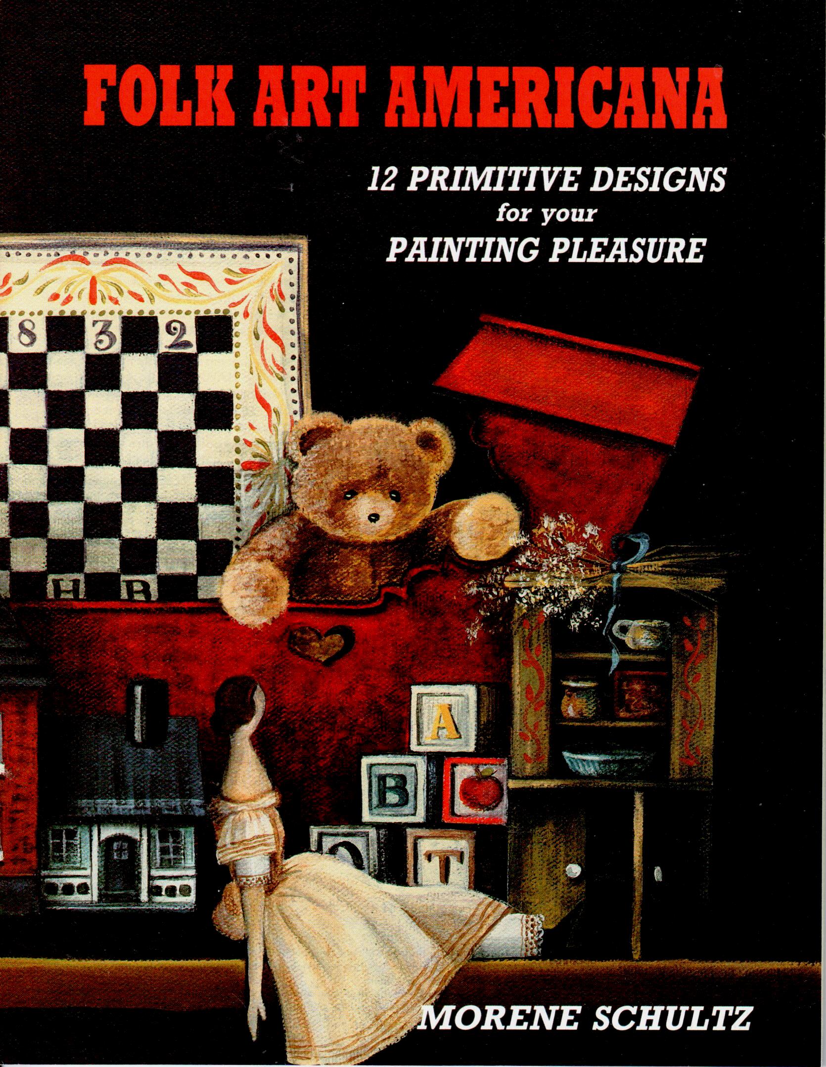 Decorative Painting Bookstore Folk Art Americana Morene Schultz OOP